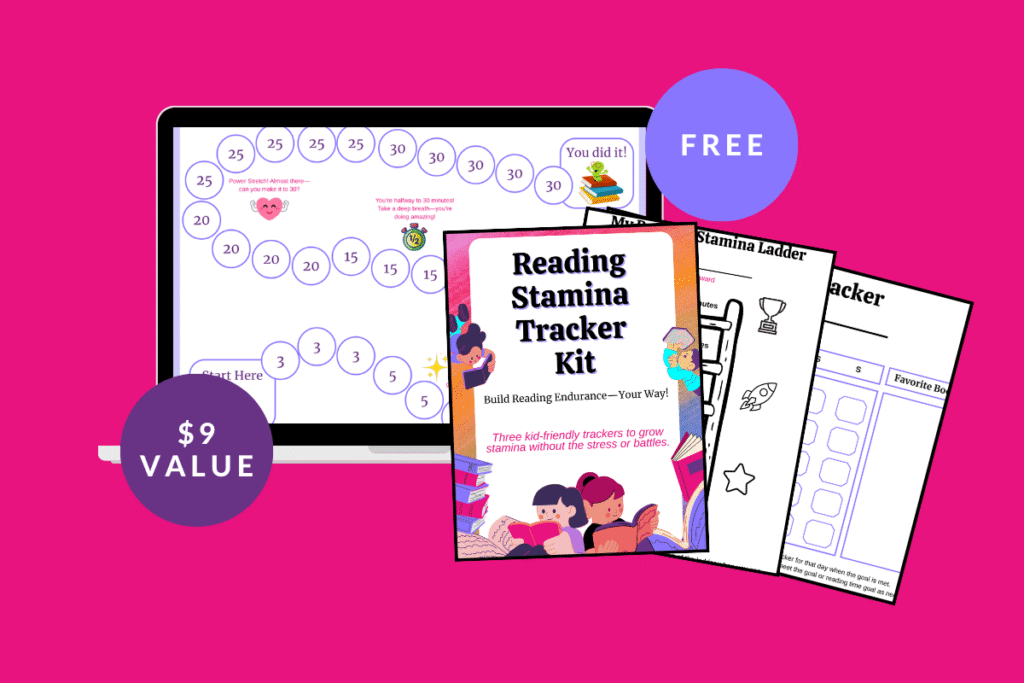 Reading Stamina Tracker Mockup