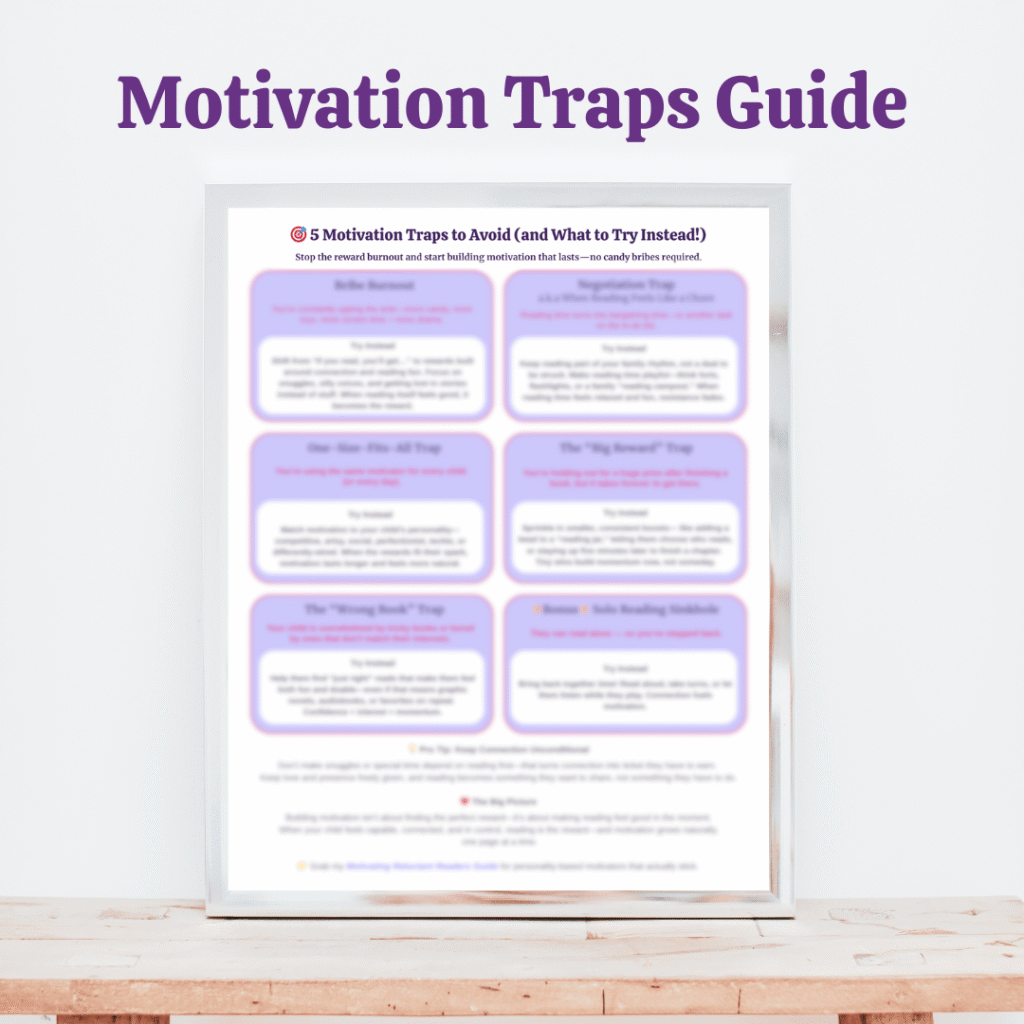 Mockup of 5 Motivation Traps to Avoid (and What to Try Instead!) free guide.